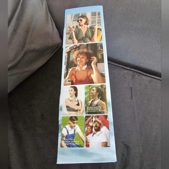 JISULIFE Portable Neck Fan, 5-Speed 🌬 - Picture 5 of 5